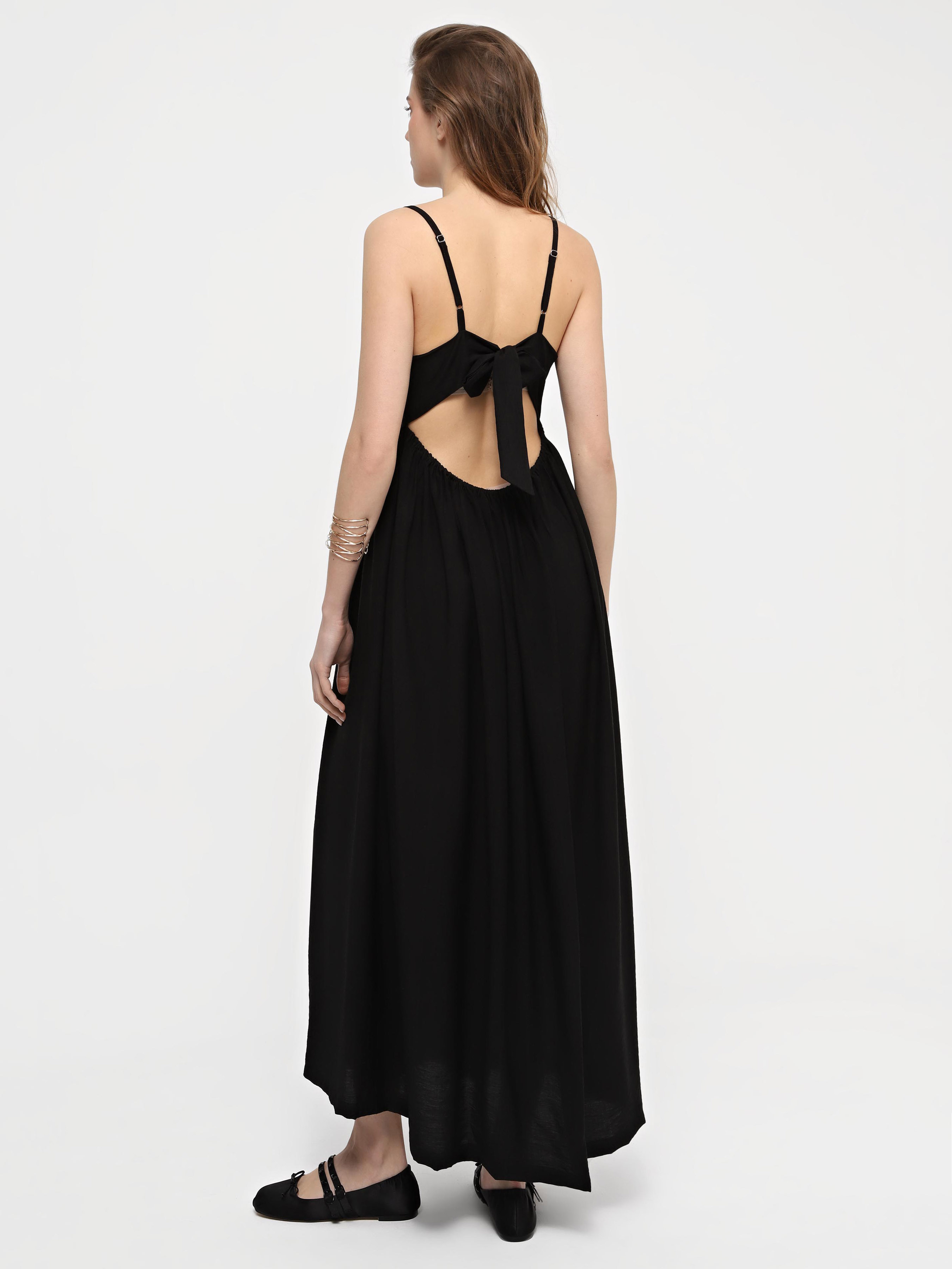 Картинка Сукня максі чорна